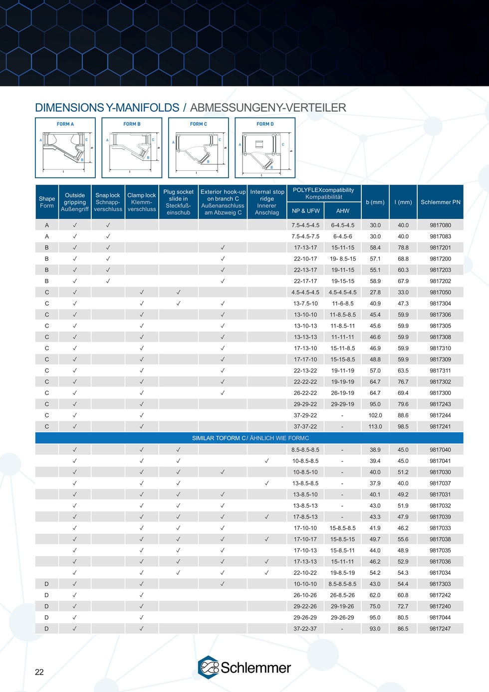 Y MANIFOLD FORM C NW 13-10-10