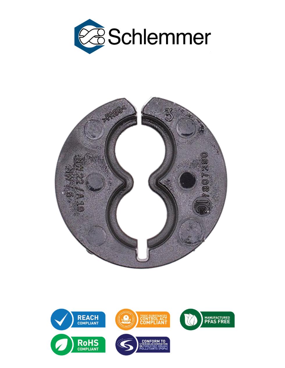 REDUCER FORM B NW 22 → 2 x 7,5