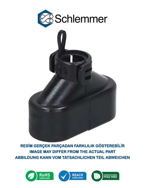 CONNECTOR INTERFACE DELPHI3 A/EL PA66 BK NW smooth