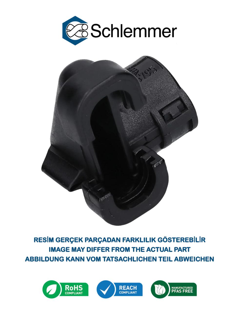 CONNECTOR INTERFACE HM3-MLK B/RE PA66 BK NW 7.5