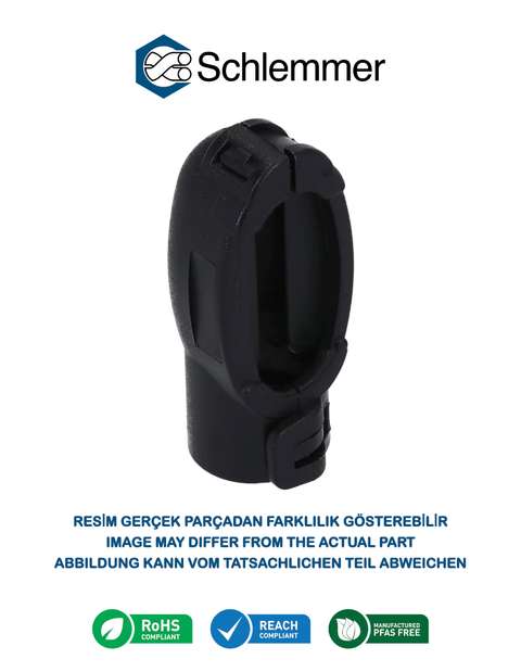 CONNECTOR INTERFACE DELPHI4 C/EL PA66 BK NW 7.5