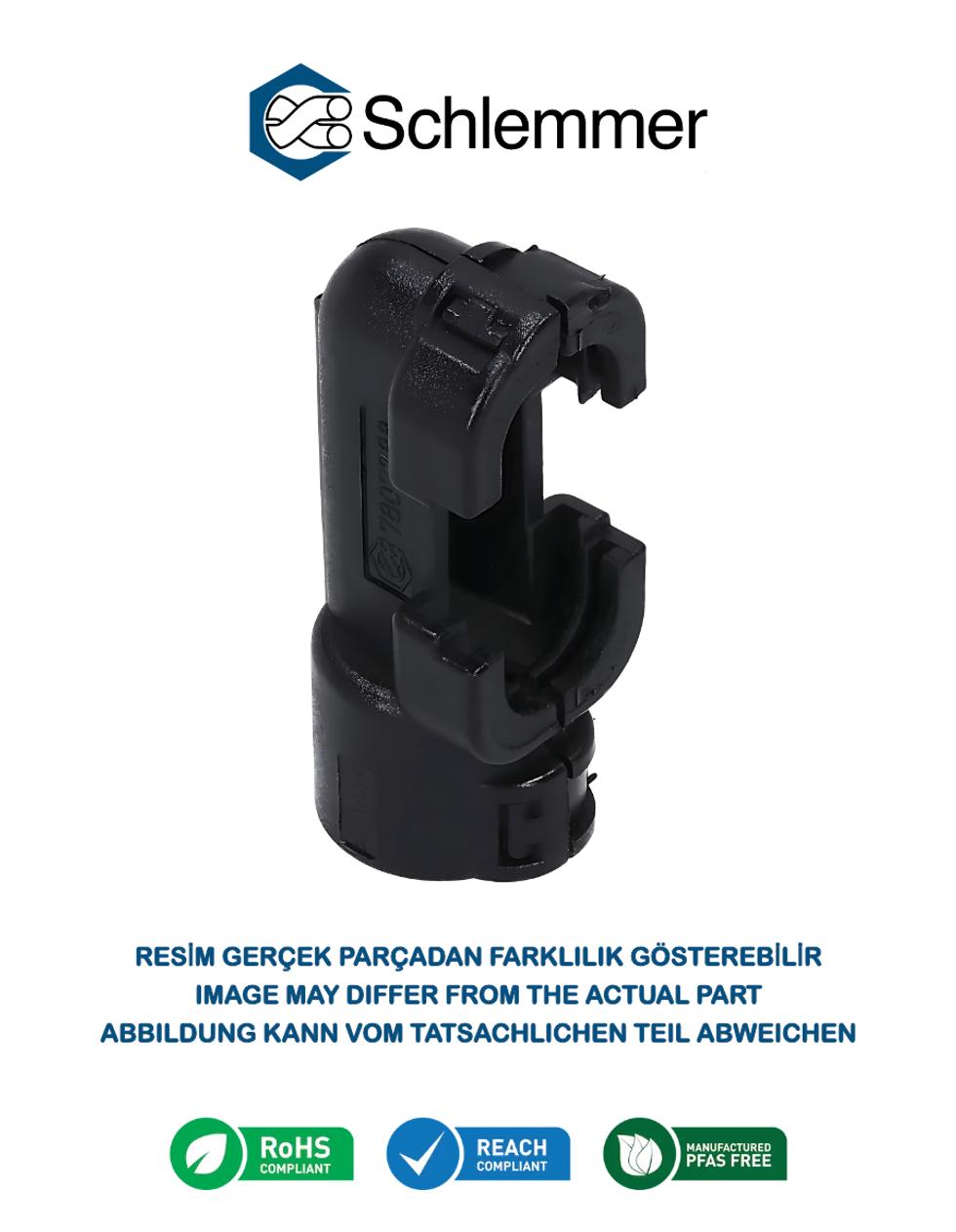 CONNECTOR INTERFACE HM5-MLK C/RE PA66 BK NW 10