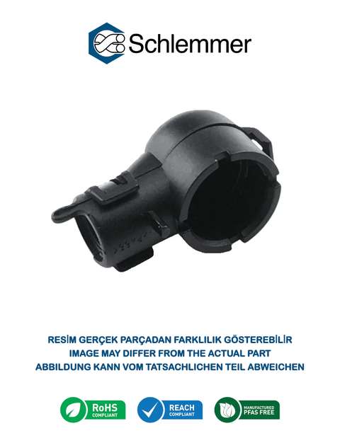 CONNECTOR INTERFACE FCI34 D/RD PA66 BK NW 13