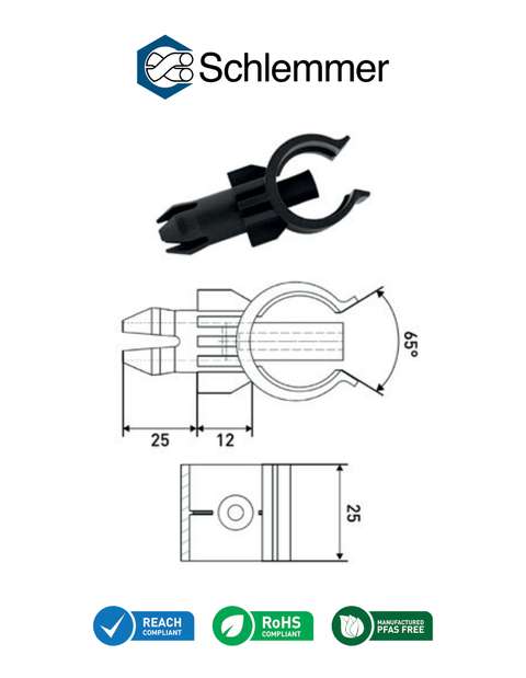 CLAMPING CLIPS NW22 FORM