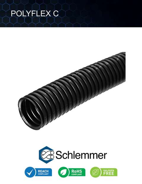 POLYFLEX C PFA TOP-260 BKNO NONSLIT BLACK NW10