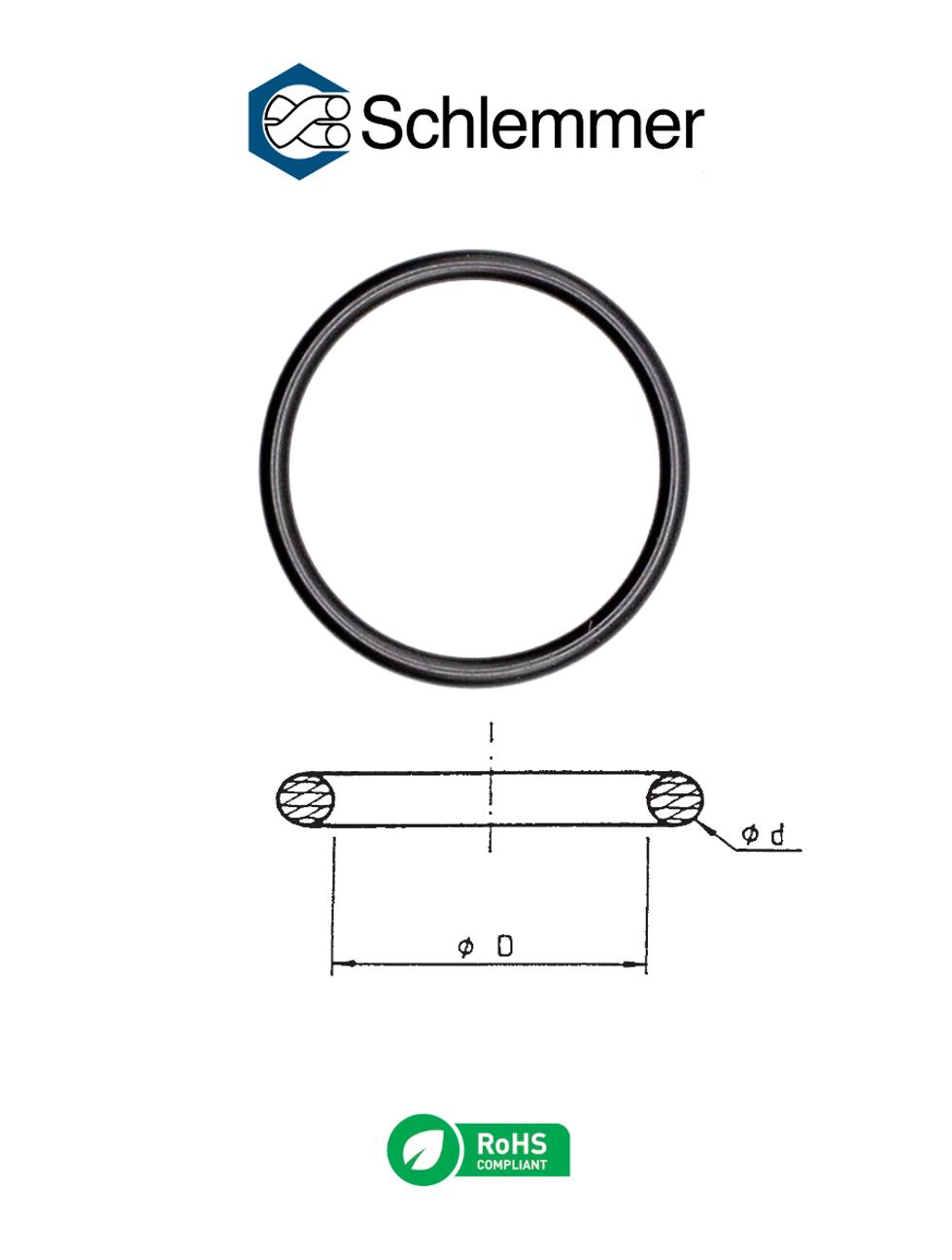 SEMFAST O-RING NW10 INNER Ø7 / SECTION Ø1.5