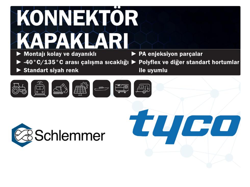 Tyco Konnektör Kapakları