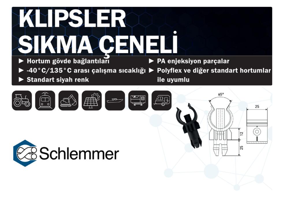 Klipsler Sıkma Çeneli