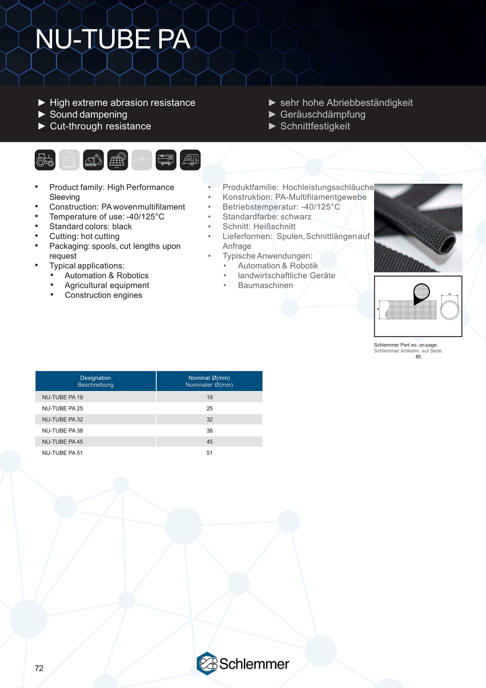 NU-TUBE PA BKNO 19 SPD 200M