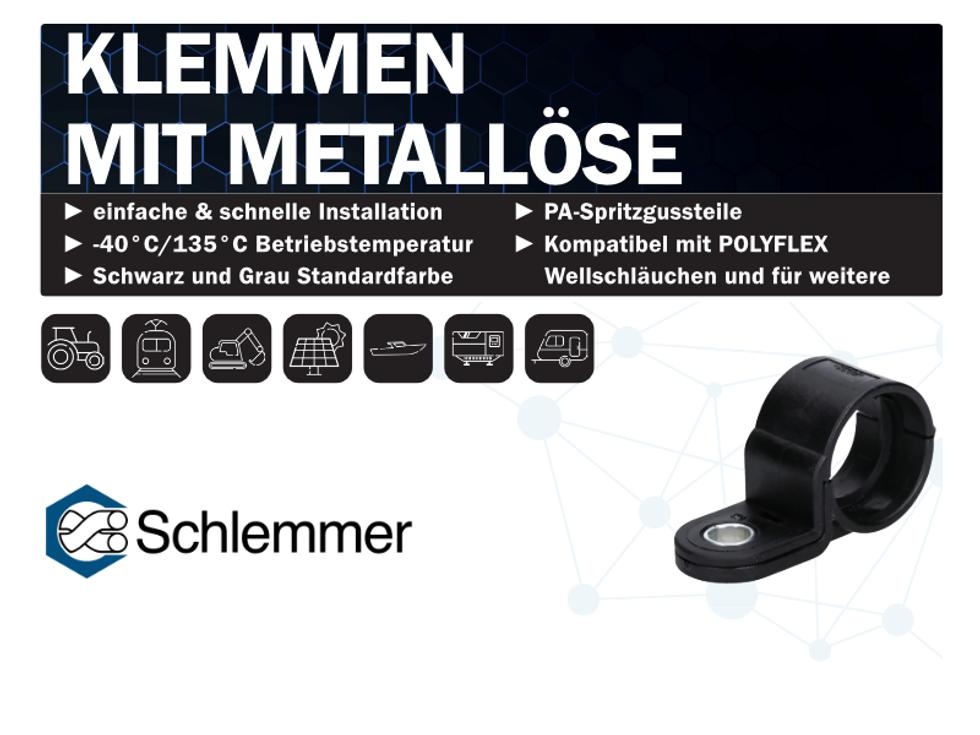 Klemmen mit Metalleinsatz