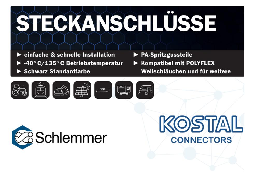 Steckanschlüsse Kostal