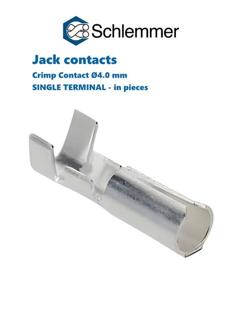SOCKET CRIMP CONTACT A Ø4.0 / SINGLE-P1000