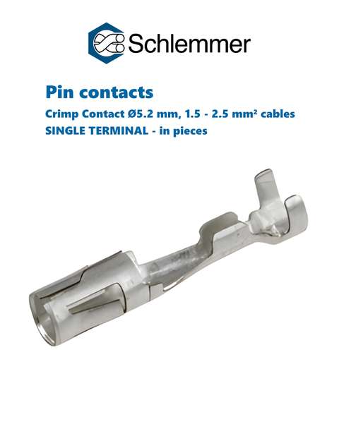 SOCKET CONTACT Ø5.2 /1,5-2,5 SINGLE-P1000