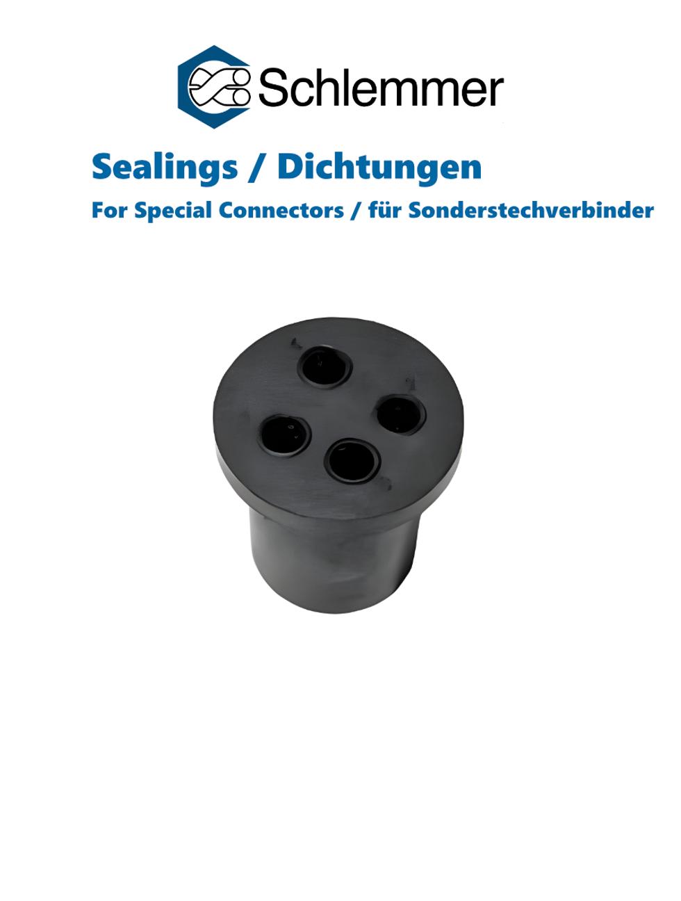 MHSEAL NEO BK 03,5 2-HOLE DCC P/500