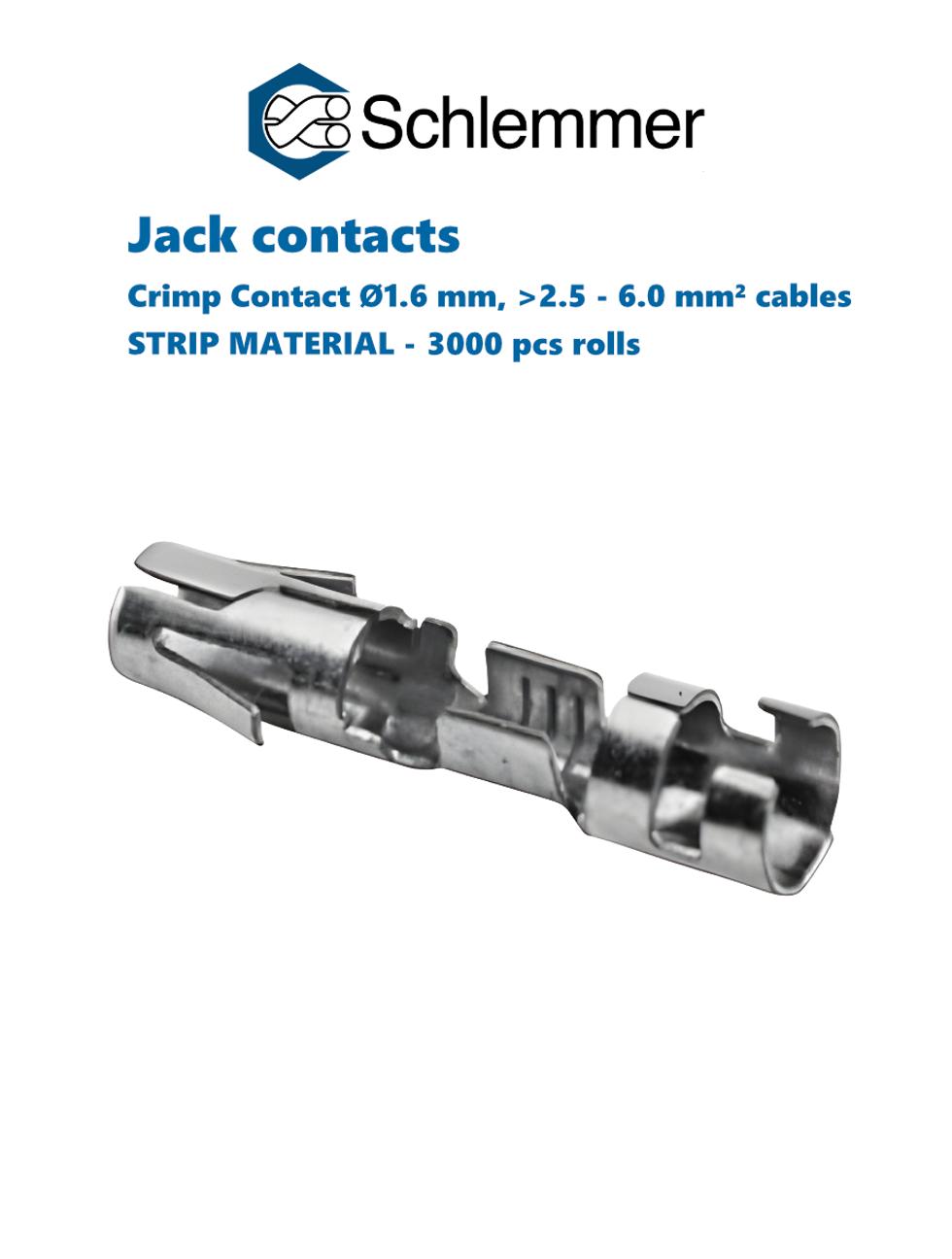 SOCKET CONTACT Ø3.5 /2.50- 6.00