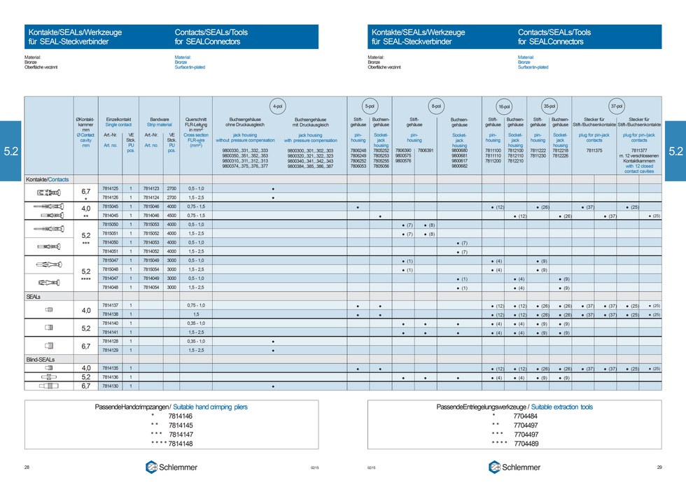 PLUG JACK HOUSING 35-POL 26XØ1,6 - 9XØ3,5 PA6GF30/SI BLACK