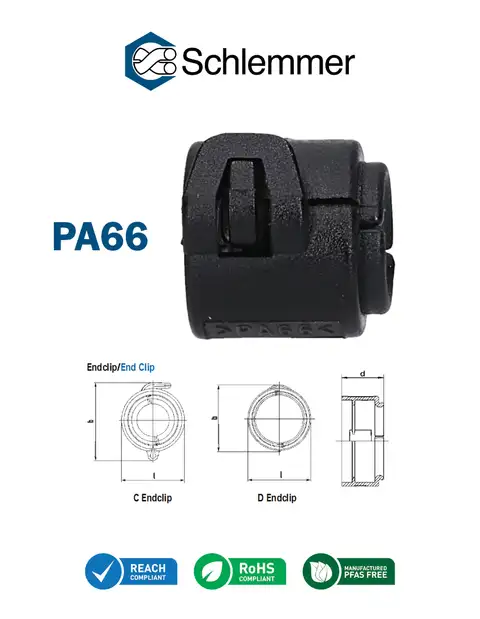 END CLIP NW22 FORM D