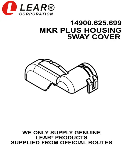 MKR PLUS HOUSING 5WAY COVER