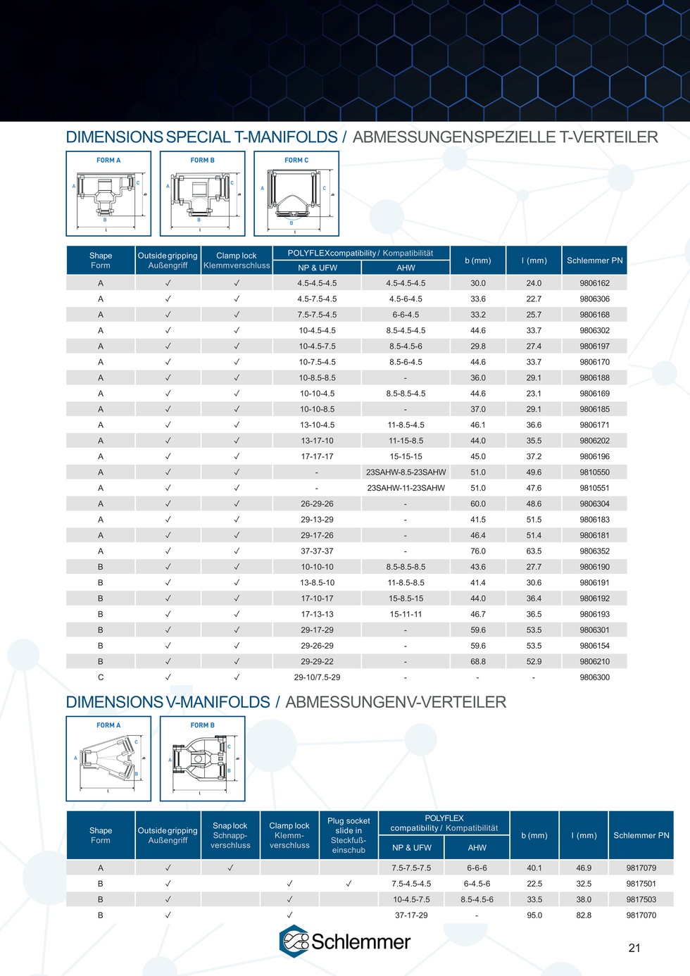 T MANIFOLD FORM B NW 8.5-8.5-10