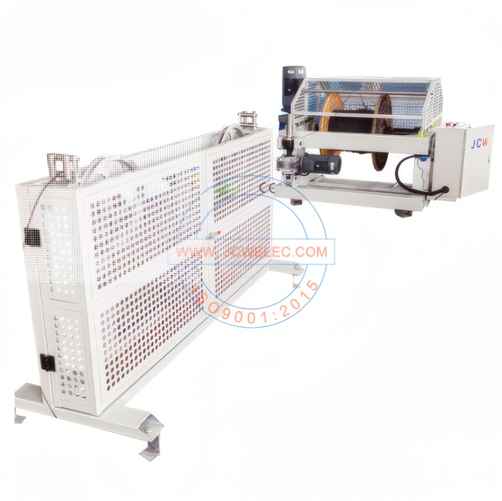 HARD CABLE DESPOOL PREFEED MACHINE