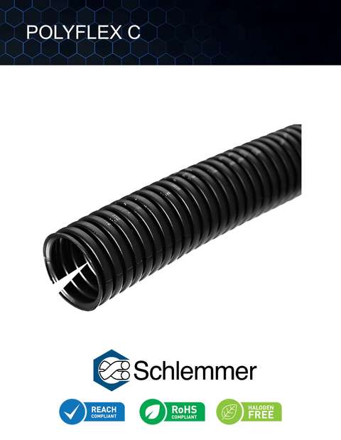 POLYFLEX C PFA TOP-260 BKNO SLIT BLACK NW07.5