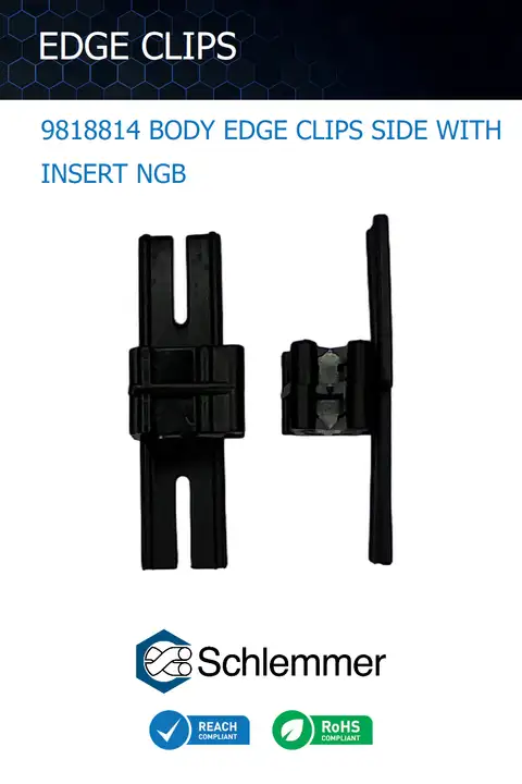 BODY EDGE CLIPS WITH INSERT 1.0-3.0 NGB