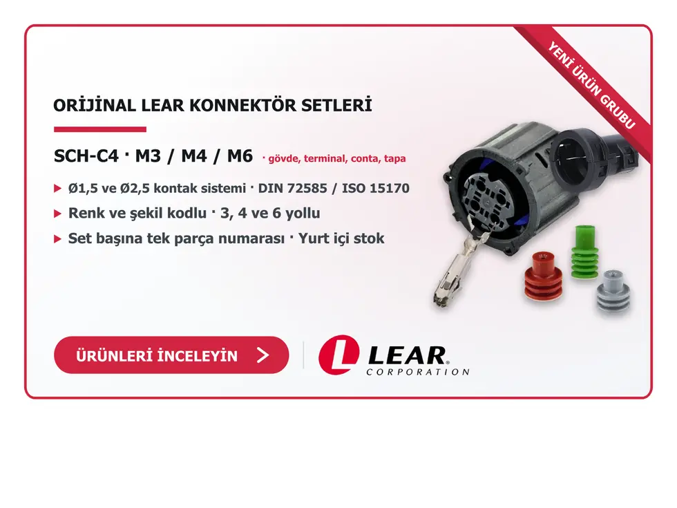 Lear(R) Konnektör Kitleri