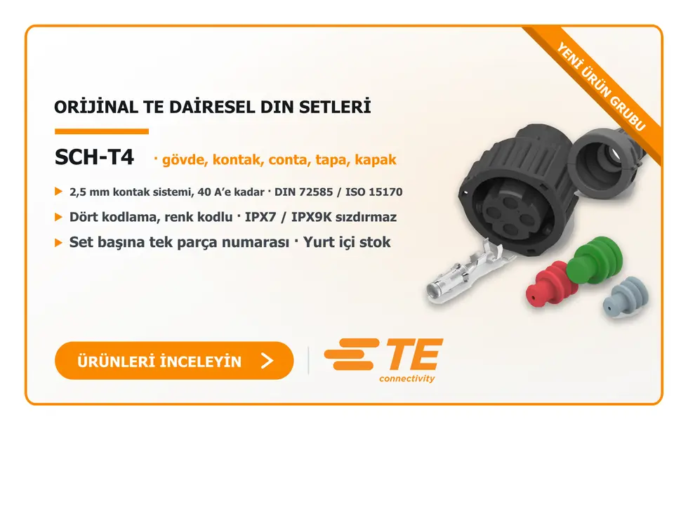 Te Connectıvıty(R) Konnektor Kitleri