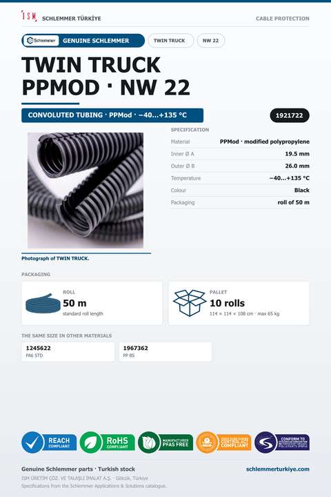 TWIN TRUCK NW22 UFW MARKED PPMOD RLX 50 Meters