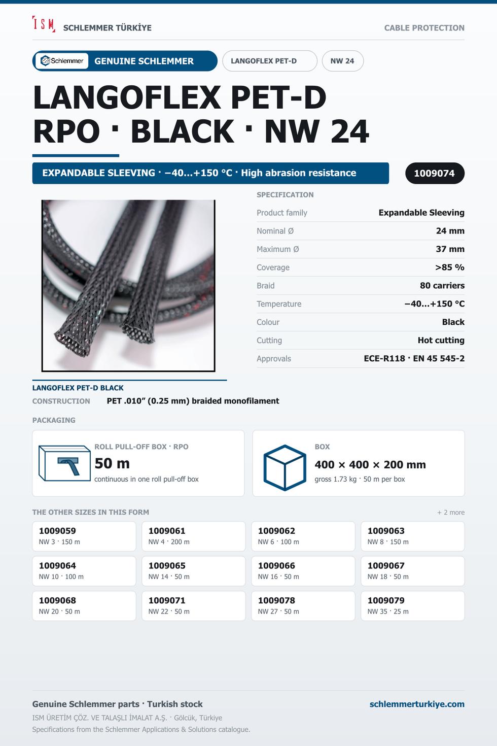 LANGOFLEX PET-D BKNO 24 RPO 50M 80C