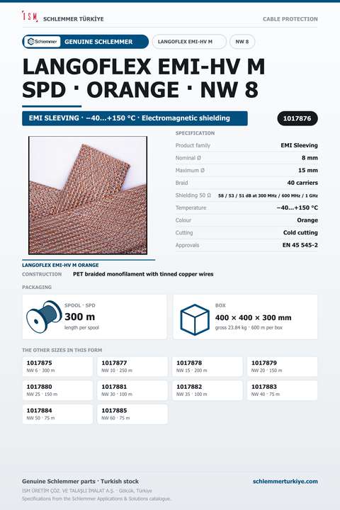 LANGOFLEX EMI-HV M ORNO 08 SPD 300M 40C