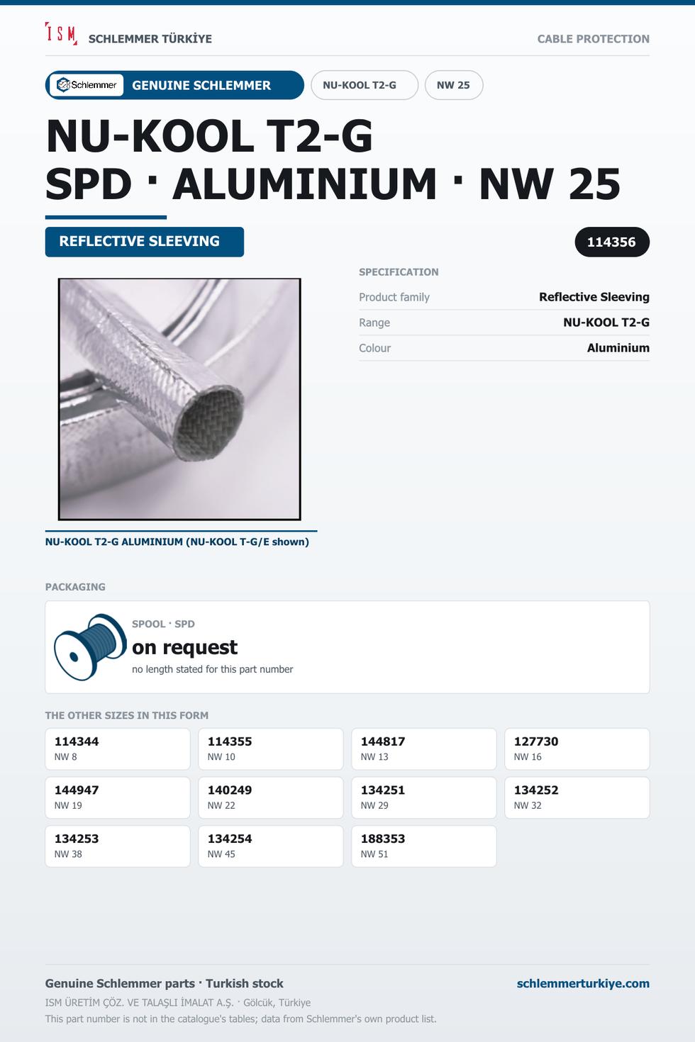 NU-KOOL T2-G ALNO 25 SPD