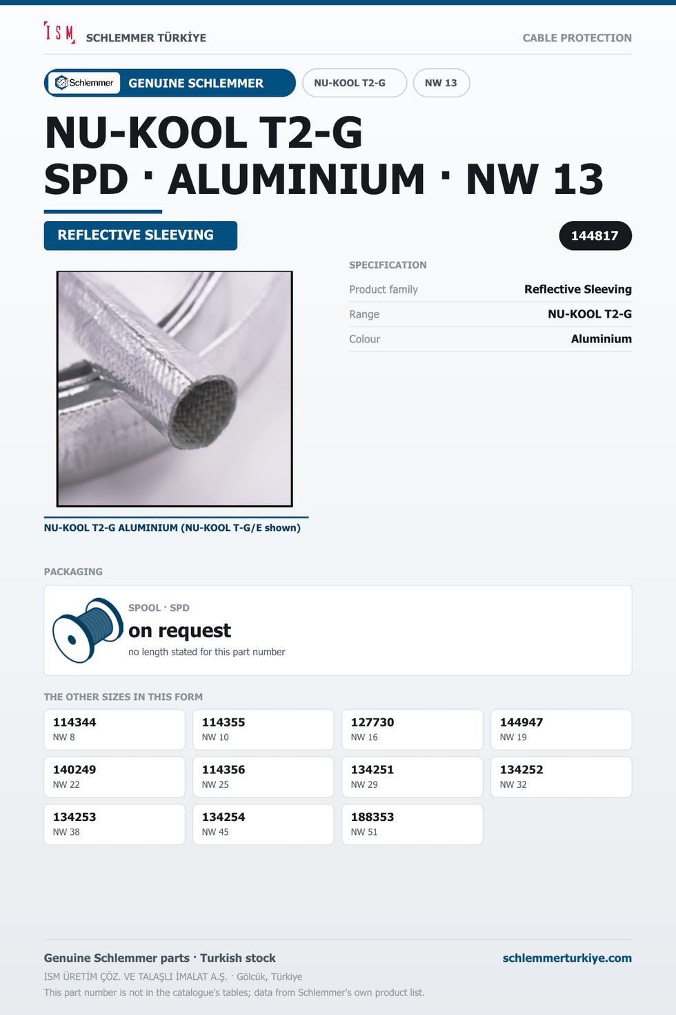 NU-KOOL T2-G ALNO 13 SPD