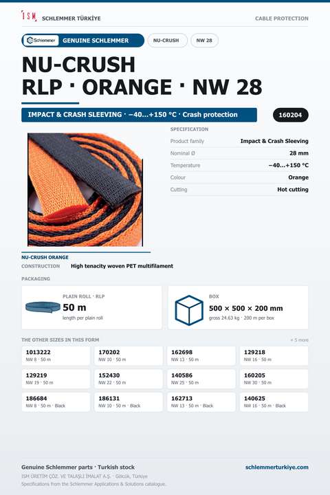 NU-CRUSH ORNO 28 RLP 50M