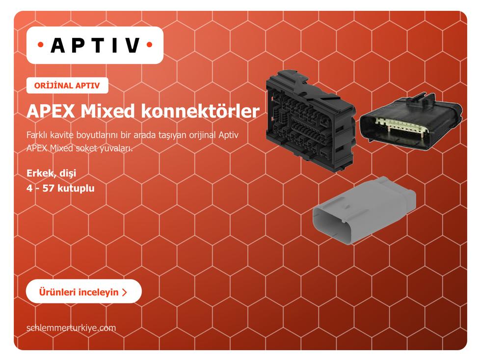 APTIV(R) APEX Mixed konnektörler