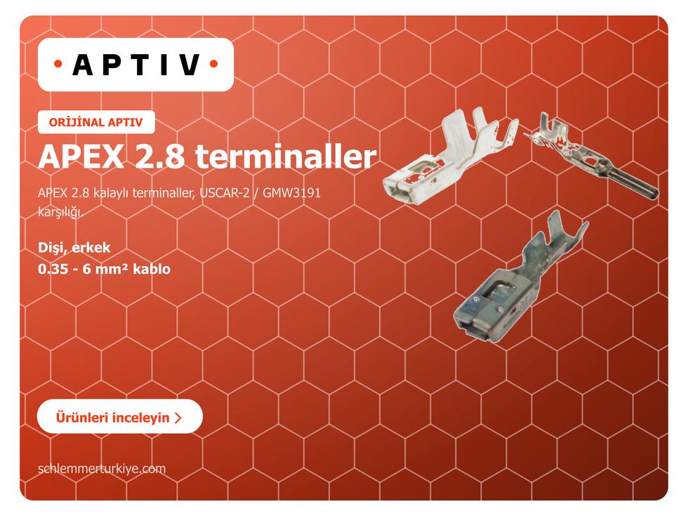 APTIV(R) APEX 2.8 terminaller