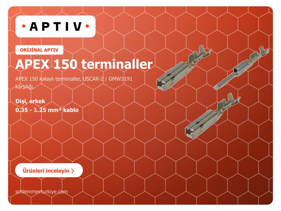 APTIV(R) APEX 150 terminaller
