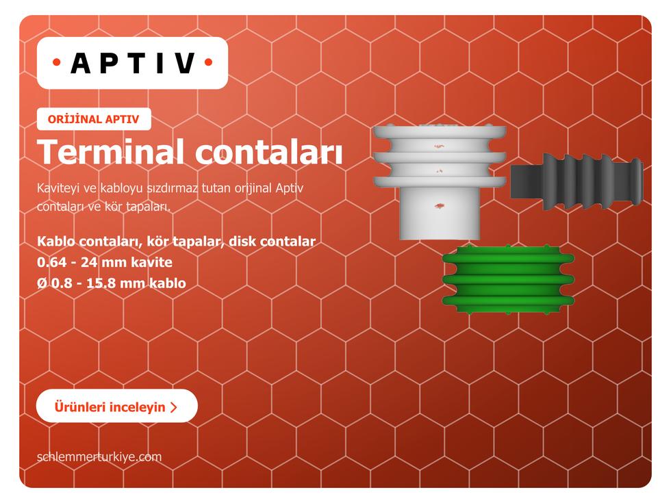 APTIV(R) Terminal contaları