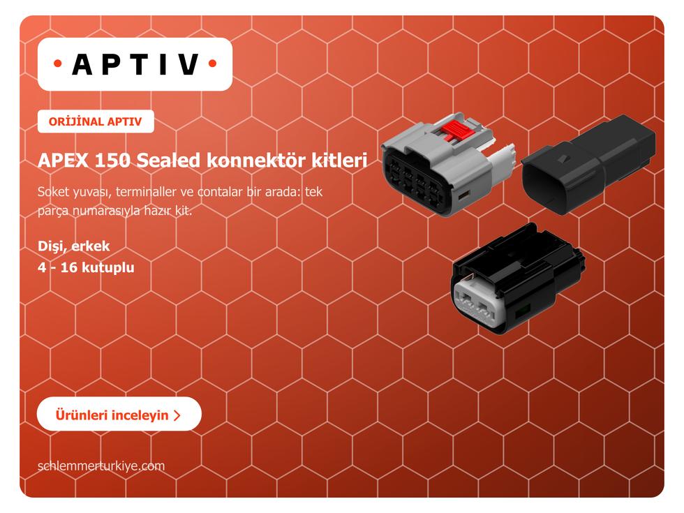 APTIV(R) APEX 150 Sealed konnektör kitleri