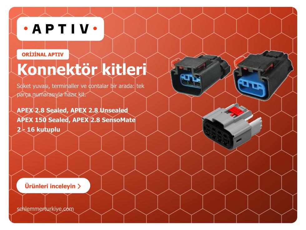 APTIV(R) Konnektör kitleri