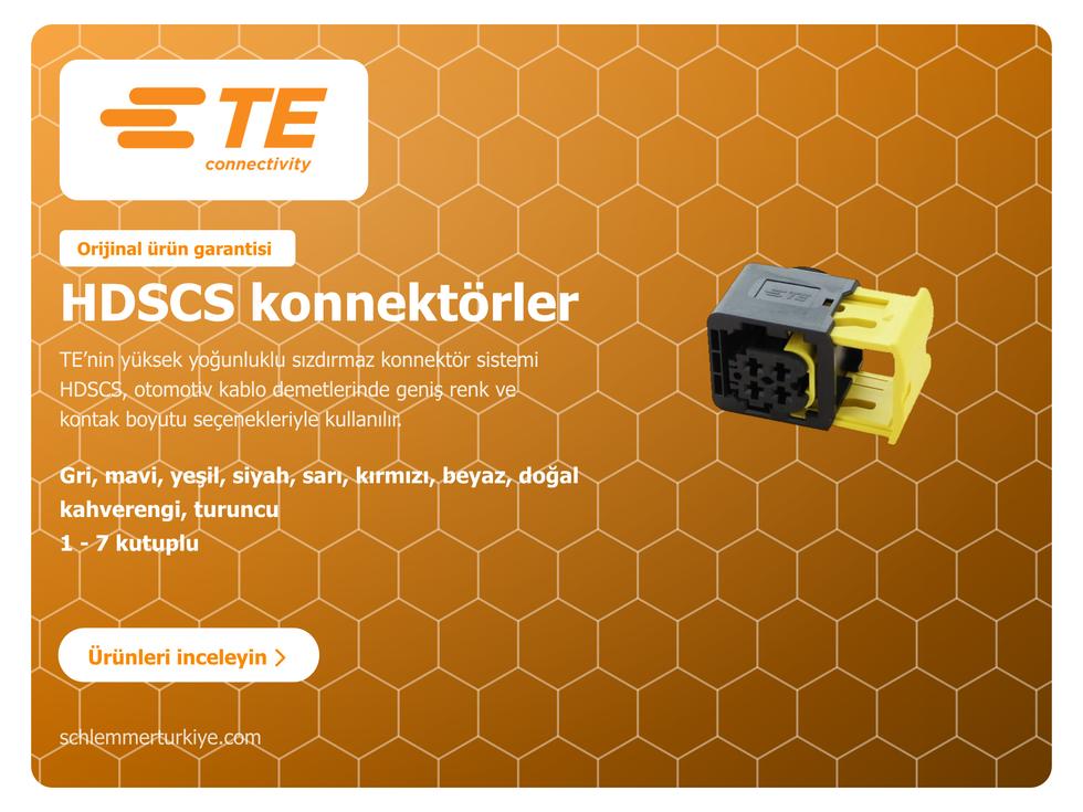 TE CONNECTIVITY(R) HDSCS konnektörler