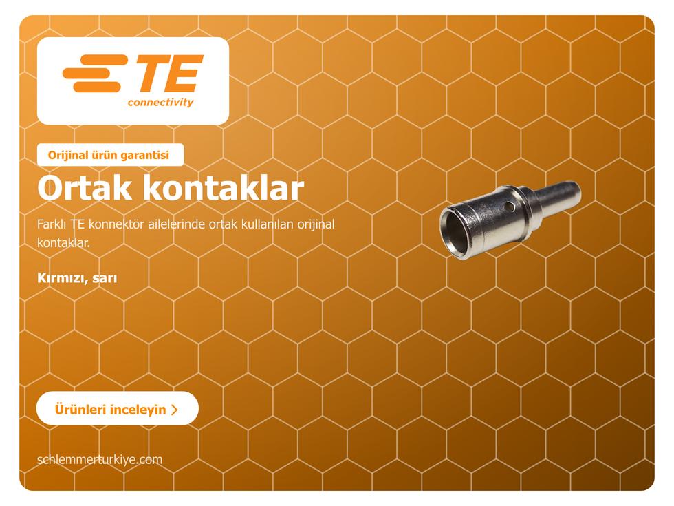 TE CONNECTIVITY(R) Ortak kontaklar