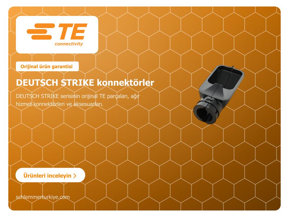 TE CONNECTIVITY(R) DEUTSCH STRIKE konnektörler